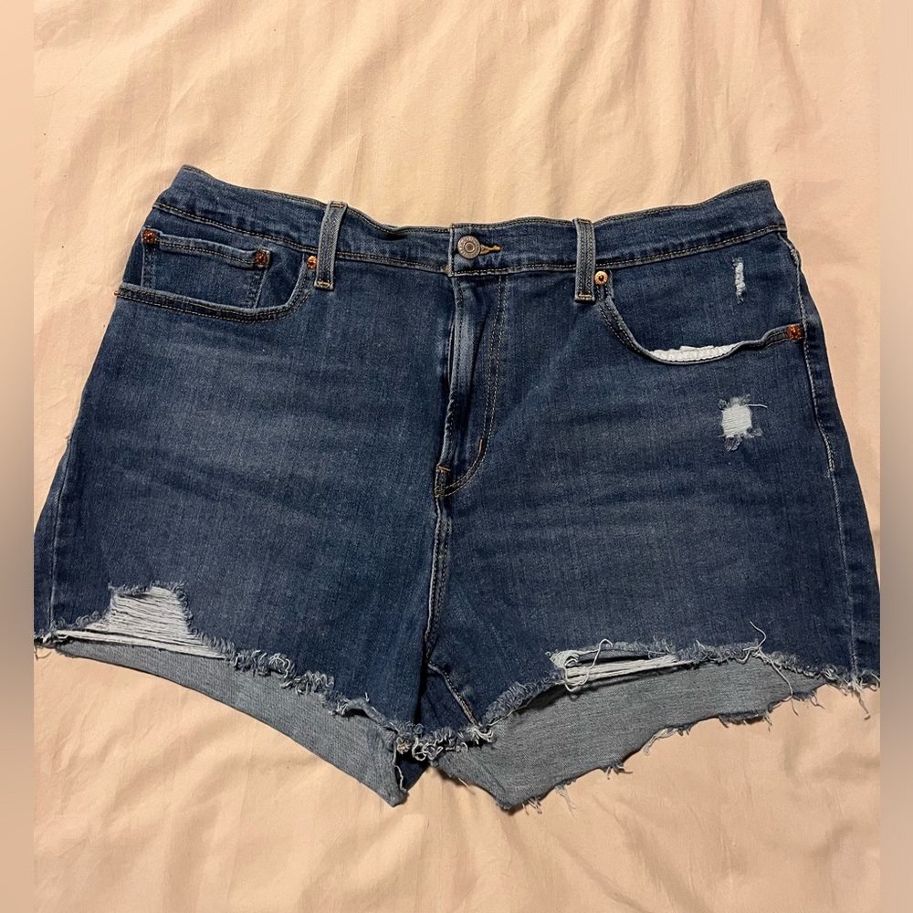 Levis High Rise Shorts